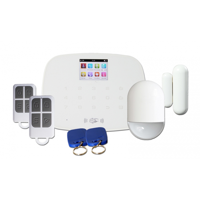 A-G19 Touch Panel Wireless Alarm Set